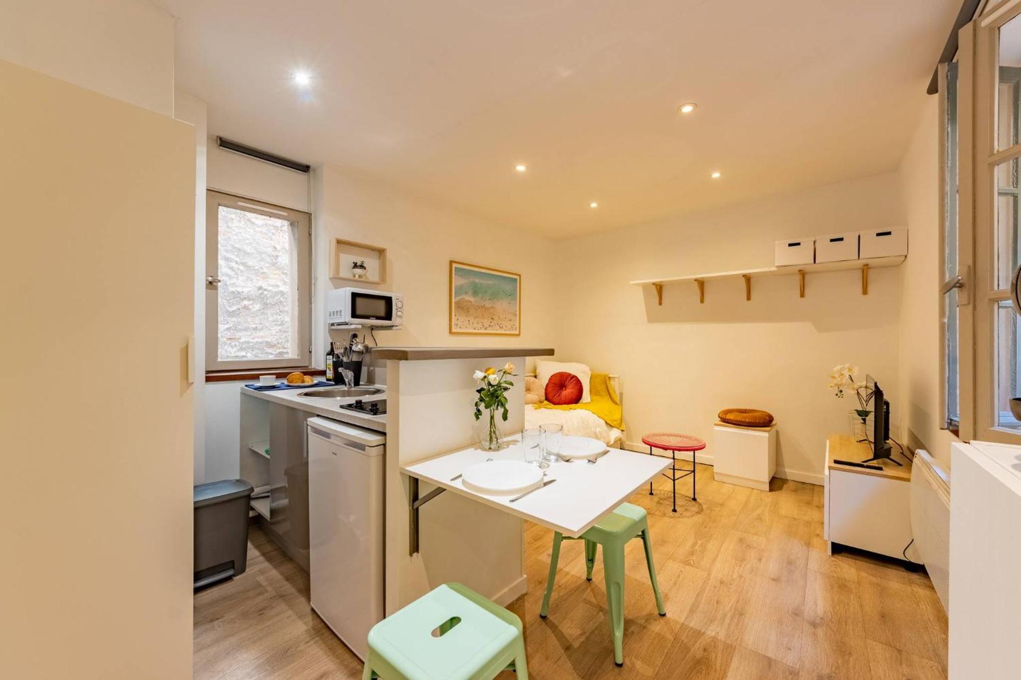 Ferienwohnung Le Nid Douillet - Lit King Size Montauban Exterior foto